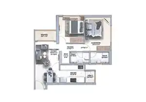 2 BHK at Runwal Meadows in Kanjurmarg