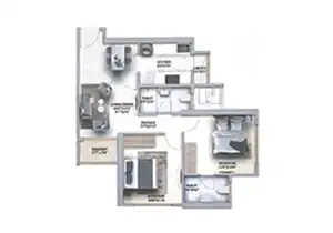 4 BHK at Runwal Meadows in Kanjurmarg