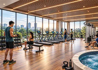 Fully Equipped Gymnasium